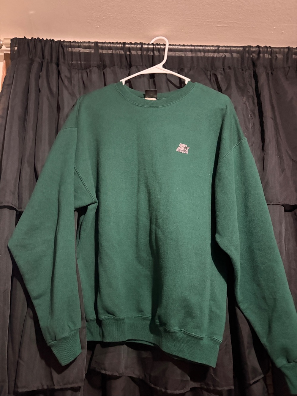 Starter Crewneck Sweater in Forest Green